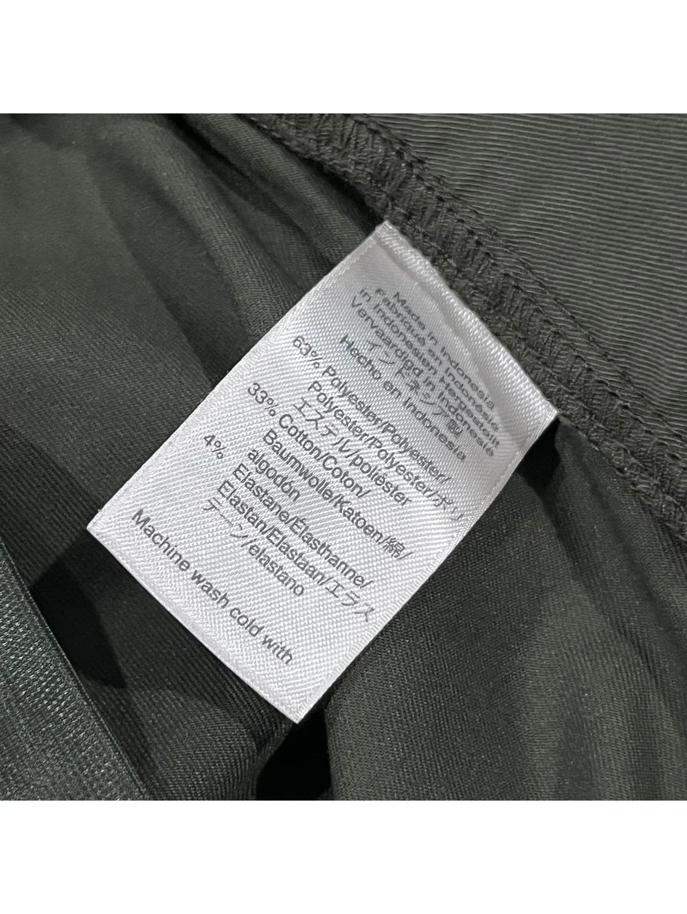 J.Crew Mens 1040 Athletic Fit Performance Pants Green Size 36x34